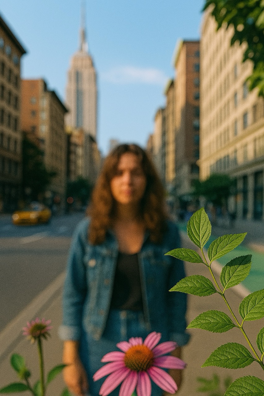 AI-generated image with depth and focus issues