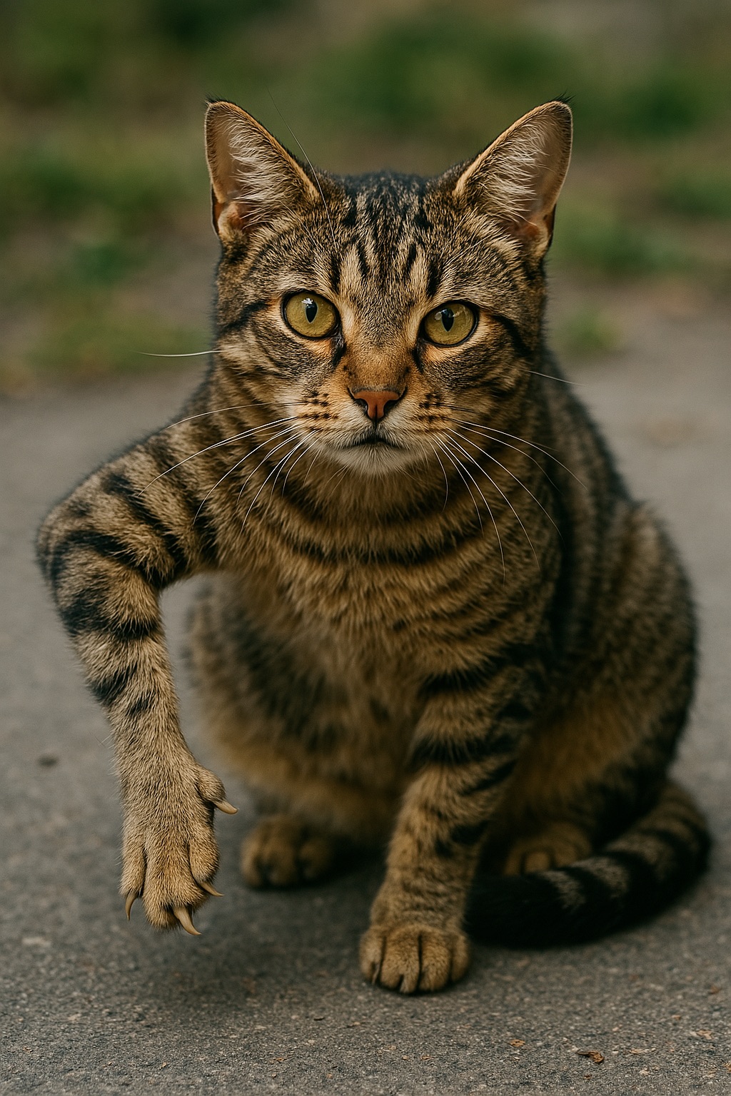 AI-generated image of an animal with anatomical errors