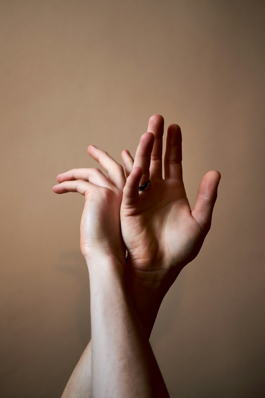 Real photo of hands