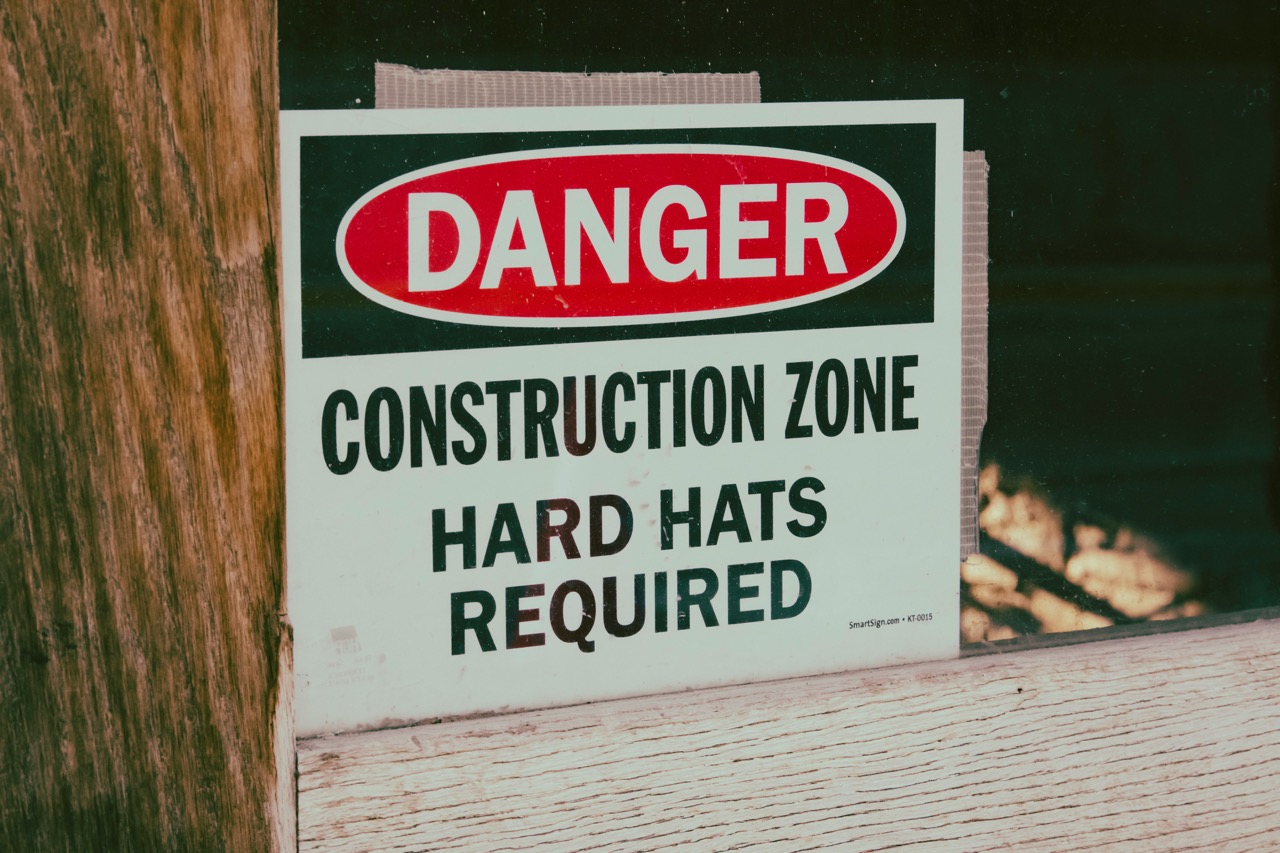 Real photo with text on signs or labels